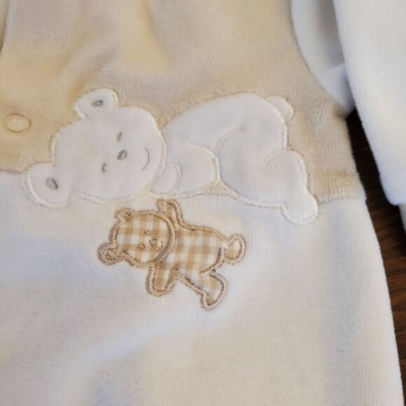 Bundle 2 Disney Baby Boy Mickey Mouse Hooded Vest & Just Too Cute Snap Bodysuit - Picture 7 of 10